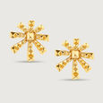 Cosmic  Charm  14KT Stud Earrings,,hi-res view 3