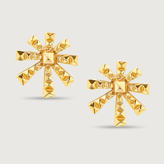Cosmic  Charm  14KT Stud Earrings,,hi-res image number null