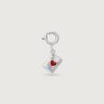 Love Letter Silver Charm,,hi-res view 3