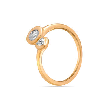 Mamma Mia 14 KT Yellow Gold Bubble it Up!  Finger Ring