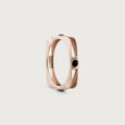 Modern Geometric Gold Finger Ring,,hi-res view 3