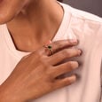 Verdant Radiance 14KT Gold & Diamond Ring,,hi-res view 2