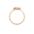 14KT White-Rose Gold Margarita Ring,,hi-res view 2