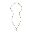 14KT Yellow Gold Interlaced  and Diamond Mangalsutra,,hi-res view 4
