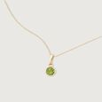 Fresh Light Peridot Gold Pendant,,hi-res view 5