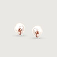 Heartbeat Glow Gold  Earrings,,hi-res view 3