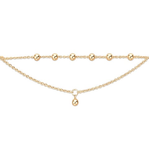 Delicate Rhythm Gold Bracelet