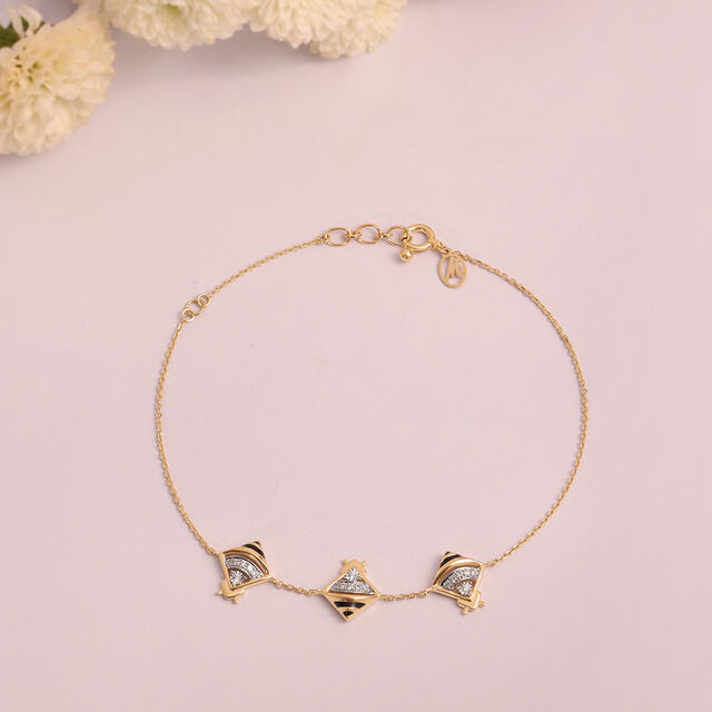 Bee Bold Diamond Bracelet,,hi-res image number null