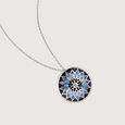 Mosaic Shine Silver Pendant,,hi-res view 4