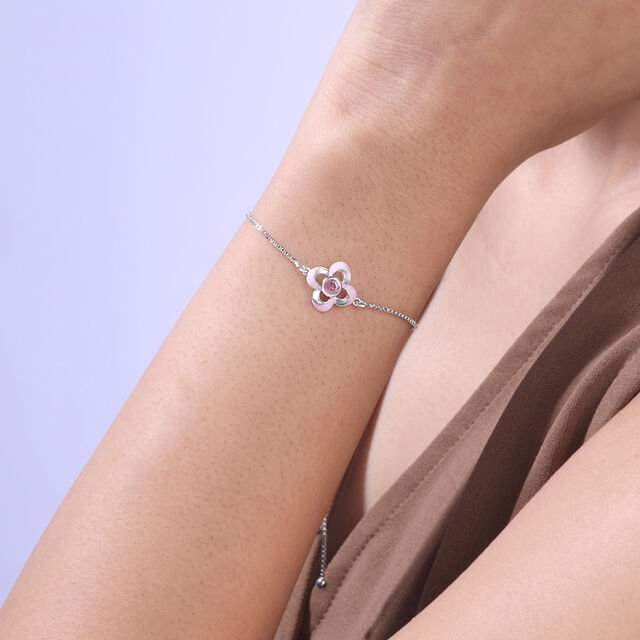 Charming Aura Silver Bracelet,,hi-res image number null