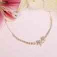 Blossom Cascade Diamond Necklace,,hi-res view 2