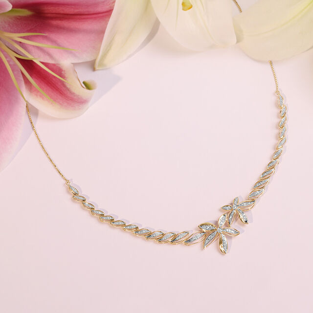 Blossom Cascade Diamond Necklace,,hi-res image number null