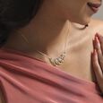 Paisley Twist Diamond Necklace,,hi-res view 2