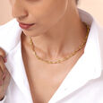 Gleaming Contour 18KT Gold Chain,,hi-res view 2
