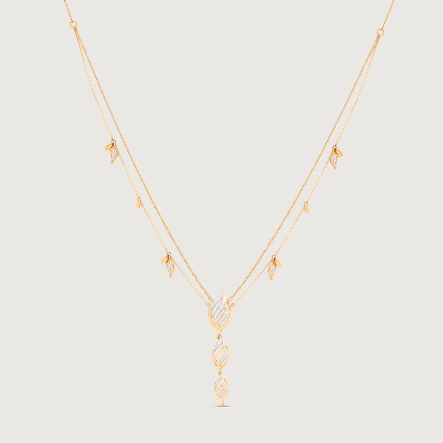 Twirling Grace Diamond Necklace,,hi-res image number null