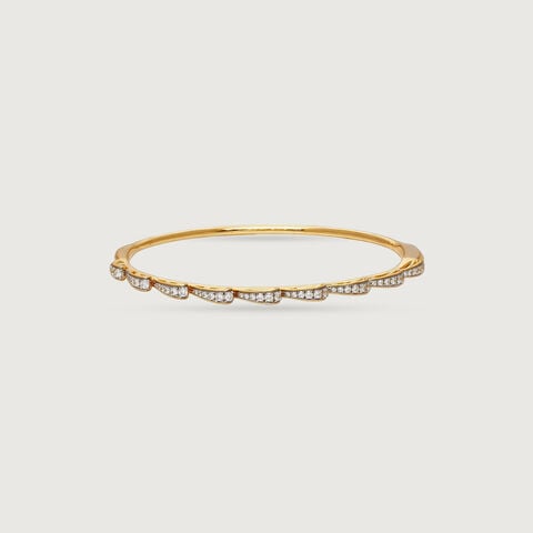 Looped Harmony Diamond Bangle