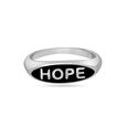 925 Silver Hope Signet Ring,,hi-res view 2