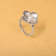 Delicate Bloom Pearl Finger Ring,,hi-res view 1
