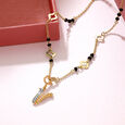 Mia Sutra DIY with Alphabet Charms- V,,hi-res view 1