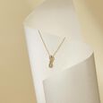Fluid Grace Diamond Necklace,,hi-res view 1