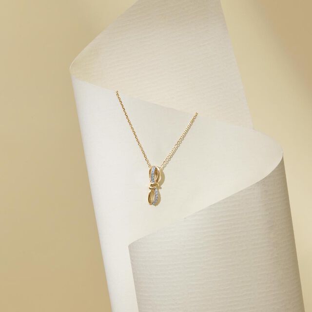 Fluid Grace Diamond Necklace,,hi-res image number null