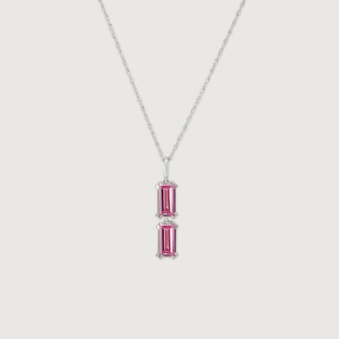 Elegant Glow Silver Necklace