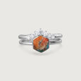 Mystic Trio Stackable Silver Ring,,hi-res view 7