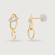 Cosmic Dreams 14KT Drop Earring,,hi-res view 3