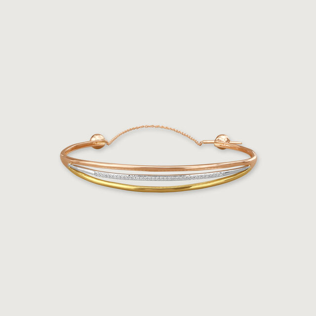 Sleek Twinkling Diamond Bangle,,hi-res image number null