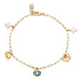 18KT Charming Aurora Ensemble Yellow Gold Bracelet,,hi-res view 5