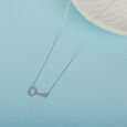 Unlocking Charm Silver Necklace,,hi-res view 1