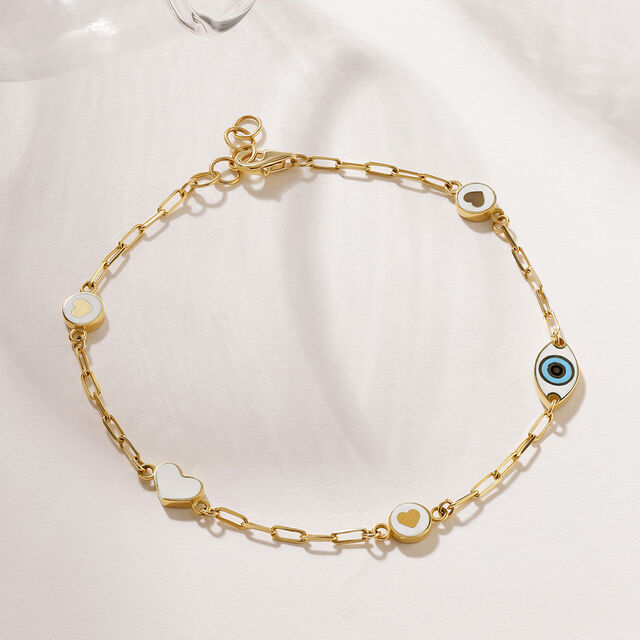 18KT Yellow Gold Radiant Connections Bracelet,,hi-res view 1