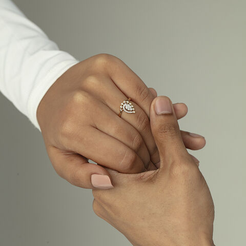 Forever Promise Gold & Diamond Finger Ring