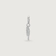 Glitter Toast Silver Charm,,hi-res view 4