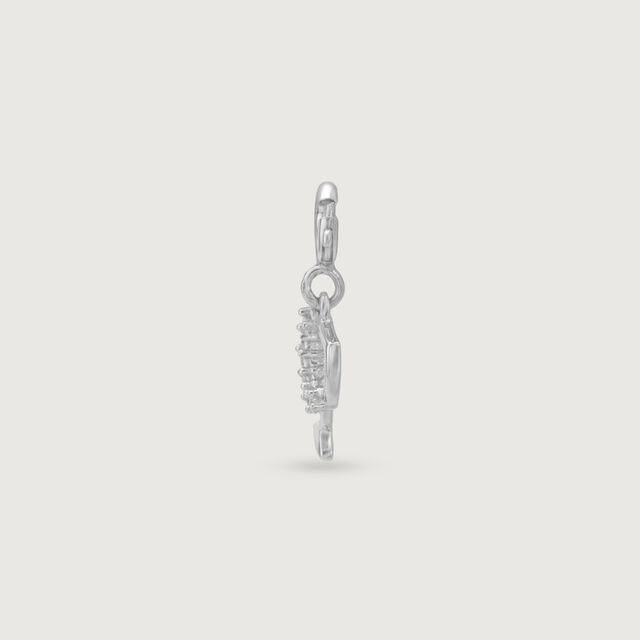 Glitter Toast Silver Charm,,hi-res image number null