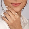 Star struck Elegance 14KT Diamond Finger Ring,,hi-res view 2