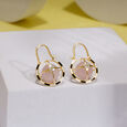Versatile Chic Reversible 14KT Diamond Hoop Earrings,,hi-res view 1
