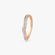 Infinity Ribbon Diamond Ring,,hi-res view 1