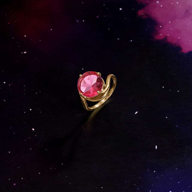 Radiant Pink Gold Ring,,hi-res image number null