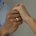 Forever Vibes Gold & Diamond Finger Ring for Men,,hi-res view 2