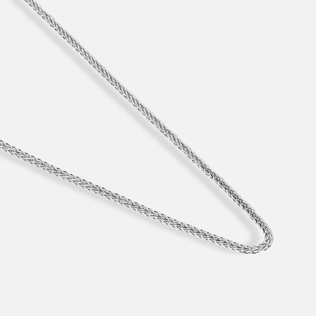 Sleek Minimalist Silver Chain,,hi-res image number null