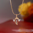 Shree Ganesh Gold and Diamond Pendant,,hi-res view 1