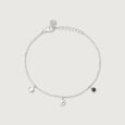 Cheeky Dangle Silver Bracelet,,hi-res view 3