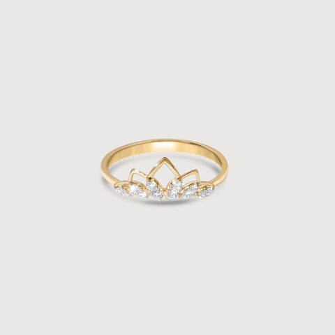 Crown Bloom Diamond Ring alternate view 2