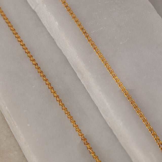 Twinkle Trinket 22 Kt Gold Chain,,hi-res image number null