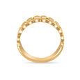 18KT Yellow Gold Deco Ring,,hi-res view 4