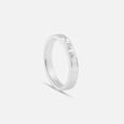 Square Stunner Silver Finger Ring,,hi-res view 4