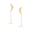 14kt Yellow Gold Hoop Earrings,,hi-res view 1