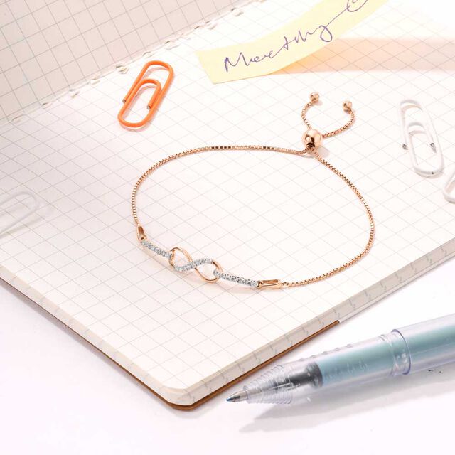 Dainty Forever Diamond Bracelet,,hi-res image number null