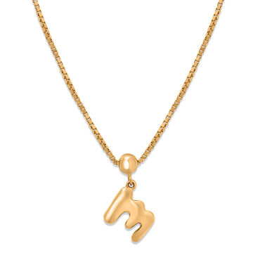 Mamma Mia 14 KT Yellow Gold M Charm